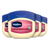 Vaseline Petroleum Jelly for Babies 13 oz Jars 4-Pack – Safe Moisturizer for Kids' Bath Time Routine