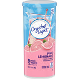 Crystal Light Lemonade Powdered Drink Mix – Caffeine-Free Sugar-Free Flavored Water for Kids' Lunchboxes