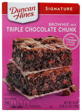 Duncan Hines Signature Triple Chocolate Brownie Mix – Thoughtful Valentine's Day Baking Gift for Chocolate Lovers