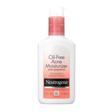 Neutrogena Oil-Free Acne Moisturizer 0.5% Salicylic Acid – Teen-Friendly Pink Grapefruit Lotion for Dorm and Shared Bathroom Use