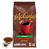 McCafe Premium Roast Decaf Medium Roast Ground Coffee – Thoughtful Holiday Gift for Coffee-Loving Moms and Grandparents, 24 oz Canister
