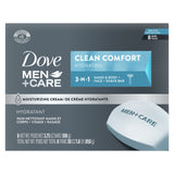 Dove Men + Care 3-in-1 Bar Cleanser Blue Eucalyptus + Birch for Men Streamlined Grooming Bar, One Bar for Body Face and Shave