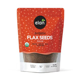 Elan Organic Flax Seed, 9.7 oz Pack of 2 – Thoughtful Health-Conscious Gift for Plant-Based Home Cooks