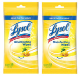 Lysol Disinfecting Wipes To-Go Pack – Portable Disinfecting for Airplane Tray Tables, Rental Cars, and Hotel Rooms