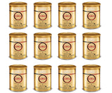 Lavazza Qualità Oro Ground Coffee – Elegant Birthday Gift for Mom and Her, 6-Tin Italian Espresso Sampler Pack