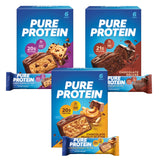 Pure Protein Bar Variety Pack – Office Desk Snack with 20g Protein to Beat the Afternoon Energy Slump