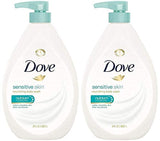 Dove Body Wash Fragrance Free – Wind-Down Bath Time Cleanser for Sensitive Skin, Plant-Based Moisturizer