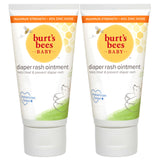 Burt's Bees Baby Diaper Cream – Plant-Based 40% Zinc Oxide Ointment with Lavender Wind-Down