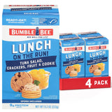 Bumble Bee Tuna Salad Lunch Kit Ready to Eat for Office Desk Lunch and Work Commute, No Prep Protein Snack with Crackers and Cookie