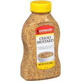 Zatarain's Creole Mustard 12 oz – Clean-Label Stone-Ground Mustard for the Intentional Kitchen