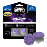 KontrolFreek FPS Freek Galaxy Purple for PlayStation 4 (PS4) and PlayStation 5 (PS5) | Performance Thumbsticks for Long Work-Break Sessions and Focus Reset