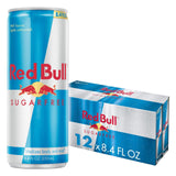 Red Bull Sugar Free Energy Drink – Practical Housewarming and Host Gift for Coffee Alternative Lovers, Pack of 24