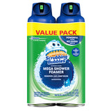 Scrubbing Bubbles Mega Shower Foamer, 20oz Rainshower Pack of 2 – Fast Wide-Spray Bathroom Cleaner for Quick Weekly Touch-Ups