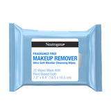 Neutrogena Fragrance-Free Makeup Remover Wipes – Hypoallergenic Micellar Wipes for Mindful Wind-Down Self-Care, Bathroom Vanity
