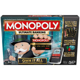 Hasbro Gaming Monopoly Ultimate Banking Edition – Educational Finance Game That Builds Math and Money Skills for Kids 8+