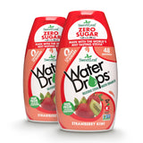 SweetLeaf Strawberry Kiwi Water Drops – Plant-Based Hydration Companion for Your Daily Wellness Ritual, Keto and GMO Free, Pack of 2