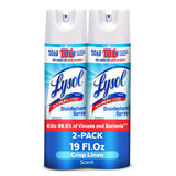 Lysol Disinfectant Spray – Safer Than Harsh Bleach for Kitchens, Bathrooms, and Nurseries, Kills 99.9% of Germs