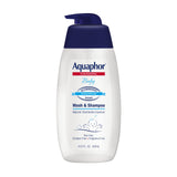 Aquaphor Baby Wash and Shampoo – Pediatrician-Tested Tear-free Formula Safe for Newborn Sensitive Skin