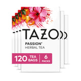TAZO Passion Herbal Tea Bags – Cozy Holiday Present for Mom and Wellness Loving Friends