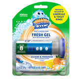Scrubbing Bubbles Fresh Gel Toilet Stamps – Set-and-Forget Citrus Freshness for Home Office Powder Room, 144 Days of Focus