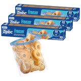 Ziploc Grip 'n Seal 2 Gallon Reusable Freezer Bags for an Intentional and Streamlined Freezer Organization