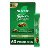 Nescafé Taster's Choice Decaf Instant Coffee — Portable Travel Brew for Hotel Rooms and Road Trips