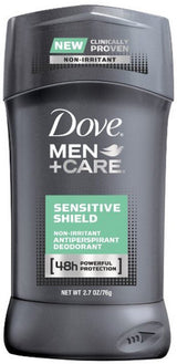 Dove Men+Care Sensitive Shield Antiperspirant for Men 2.7 Ounce 4 Pack Holiday and Birthday Gift for Him