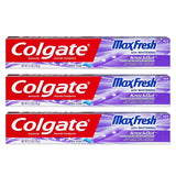 Colgate Max Fresh Knockout Gel Toothpaste – Practical Birthday Gift for Mom, Multi-Pack Oral Care Bundle