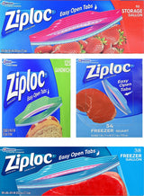 Ziploc Reusable Storage Bags – Thoughtful Hostess Gift for Holiday Parties and Housewarming Celebrations