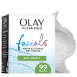 Olay Portable Cleansing Wipes – Outdoor Beauty Essential, Compact & Durable Pouches