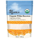 Sky Organics Organic White Beeswax – Pure Cosmetic-Grade Pellets for a Clean, Uncluttered Craft Cabinet
