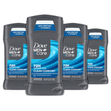 Dove Men+Care Clean Comfort Deodorant Stick Gift Set – Thoughtful Birthday Present for Husband, Brother, or New Grad