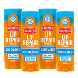 O'Keeffe's Lip Repair Cooling Relief Stick (2 Pack) – Wind & Sun Lip Protection for Skiing, Cycling and Trail Days