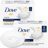 Dove Original Beauty Bar 8-Pack – Practical Self-Care Gift Set for Women and New Homeowners