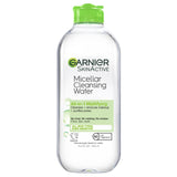 Garnier Micellar Cleansing Water – Uncluttered Bathroom Essential, Fragrance-Free Mattifying Face Wash