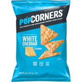 Popcorners Original Cheddar Popped Corn Chips – Office Snack Drawer Staple for Sharable Afternoon Fuel