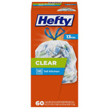 Hefty Clear Recycling Bags – Bulk 13 Gallon Pack for Efficient Office Break Room Recycling