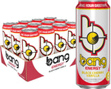 Bang Energy Black Cherry Vanilla – Clean-Label Energy Boost for Low-Carb Wellness Routines, 16 oz Pack of 12