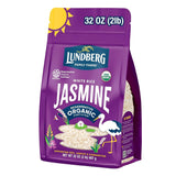 Lundberg Family Farms Organic Jasmine Rice – Single-Ingredient Pantry Staple for Clutter-Free Cooking, 32 oz Bag