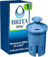 Brita Elite Replacement Filter – Heavy Metal Protection for Family Kitchen, Removes Lead Mercury Cadmium and Asbestos