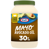 Kraft Reduced Fat Mayo with Avocado Oil – Clean-Ingredient Staple for Mindful Meal Preppers, Creamy Sandwich Spread