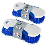 MR.SIGA Scrub Brush Pack of 2 – Thoughtful Cleaning Gift for Mom and Grandparents