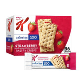 Special K Bar Pastry Crisps, Strawberry – Lunchbox-Friendly Snack for Kids and After-School Treats
