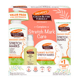 Palmer's Cocoa Butter Formula Pregnancy Kit – Safe Stretch Mark Care for Moms, Gentle Formula for Family Friendly Routine