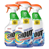 Shout Advanced Laundry Stain Remover for Spa and Bath Linents – Removes Makeup, Oil, and Body Stains Gently