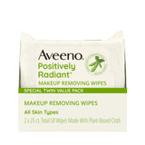 Aveeno Oil-Free Makeup Remover Wipes – Minimal Design, Maximum Simplicity in Skincare