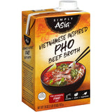 Simply Asia Vietnamese Inspired Pho Beef Broth – Quick Weeknight Pho Base for Busy Home Cooks and Meal Preppers