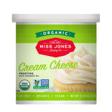 Miss Jones Baking Organic Buttercream Frosting – Allergy-Safe Icing for School Bake Sales and Kids Birthday Cakes