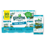 Gimme Organic Seaweed Snack – Lightweight 5g Packs for Hiking, Camping, and Backpacking Adventures
