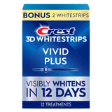 Crest 3D Whitestrips Vivid Plus – Enamel-Safe Whitening for Your Evening Wind-Down